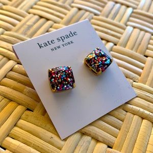 Kate Spade Glitter Stud Earrings